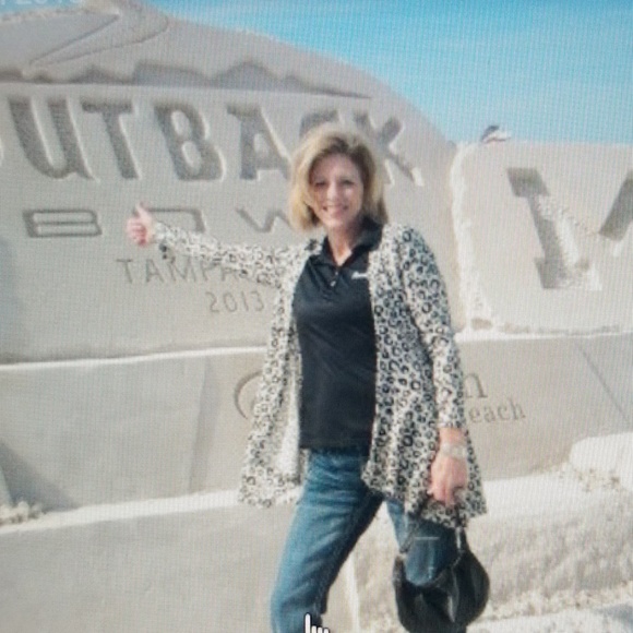 Criss Cross Leopard Cardigan - Picture 4 of 5